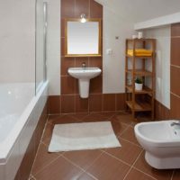 idea of bright design laying tiles in the bathroom photo