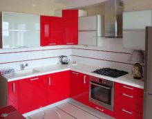 idea of a beautiful kitchen interior with gas water heater photo