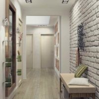 idea of light design of a small hallway picture