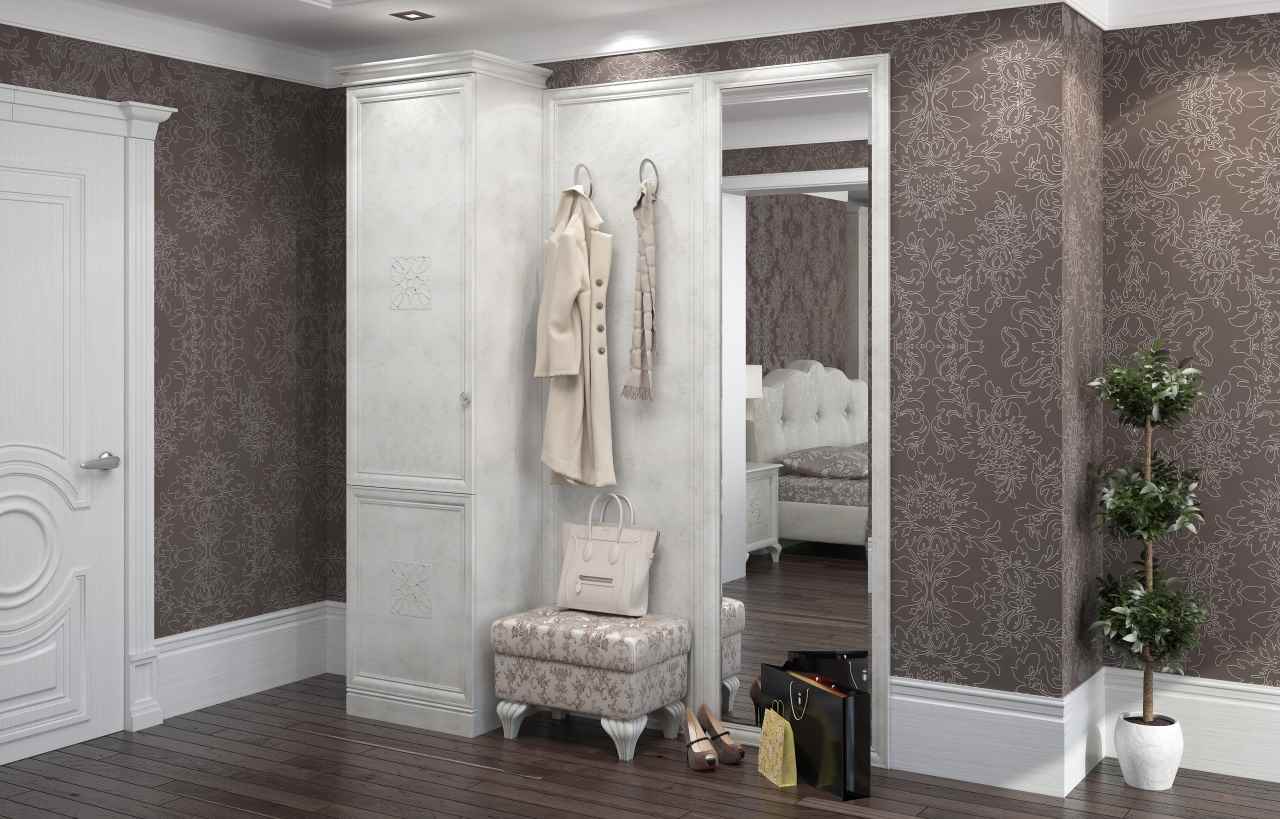 the idea of a beautiful decor of a small hallway