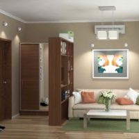 exemple d'une belle décoration de studio 20 m² d'image