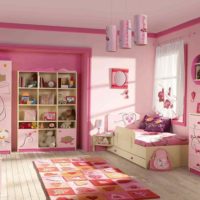 idea of unusual decor for a child’s room for a girl photo
