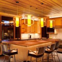 the idea of a beautiful rustic style kitchen picture