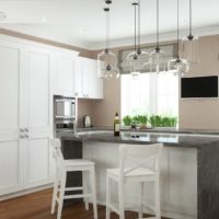 comptoir de bar classique moderne