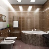 idea of unusual interior laying tiles in the bathroom photo