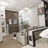 l'idée d'un studio lumineux décor 20 m2 photo