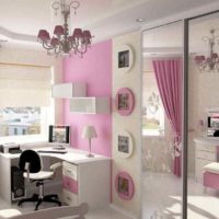 idea of light design of a child’s room for a girl photo