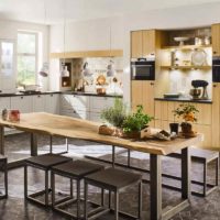 idea of a beautiful rustic kitchen decor photo