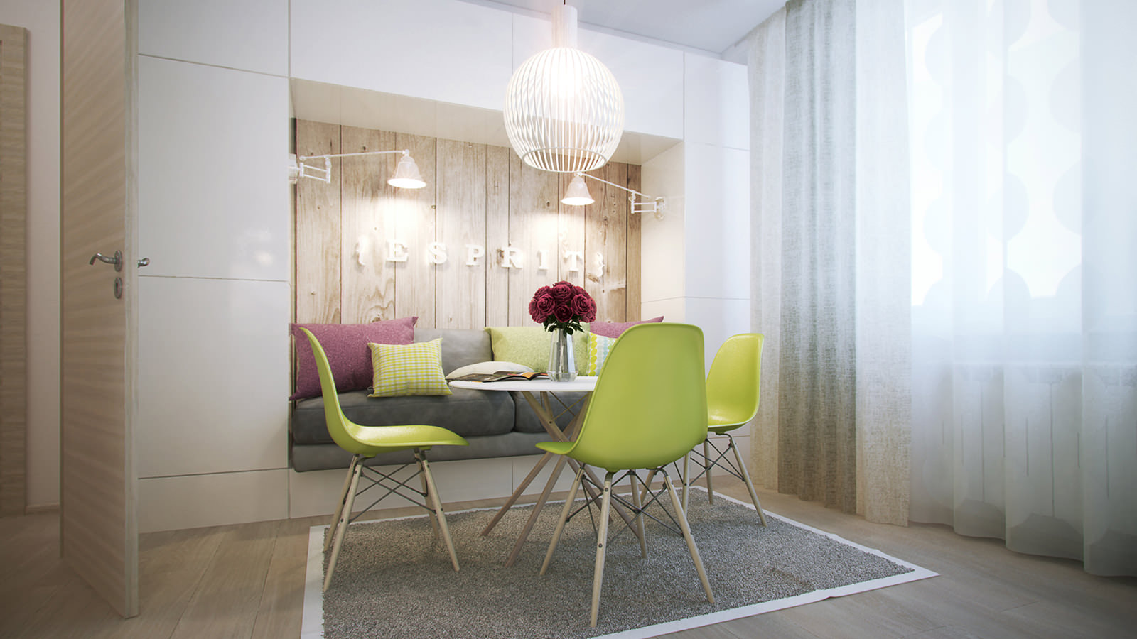 studio avec une niche