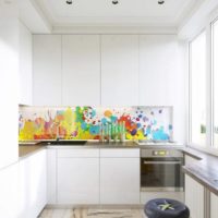 design of a one-room Khrushchev kitchen