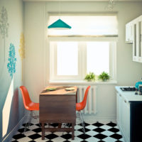 projet d'un studio d'angle 45 m² intérieur