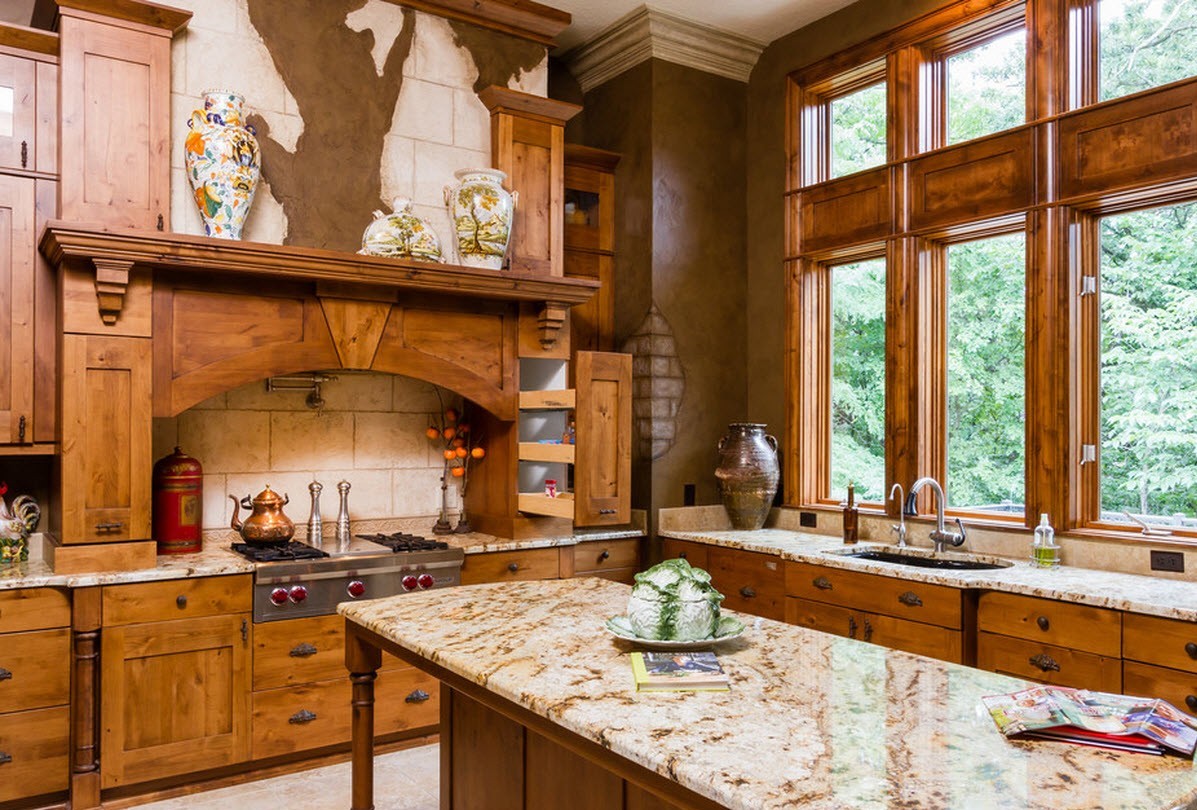 décoration de cuisine de pays