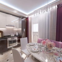 cuisine moderne dans un appartement