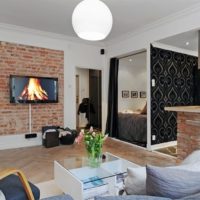 Studio appartement 30 m² minimalisme