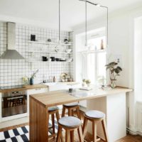 light kitchen design