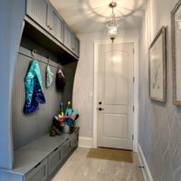 papier peint couloir