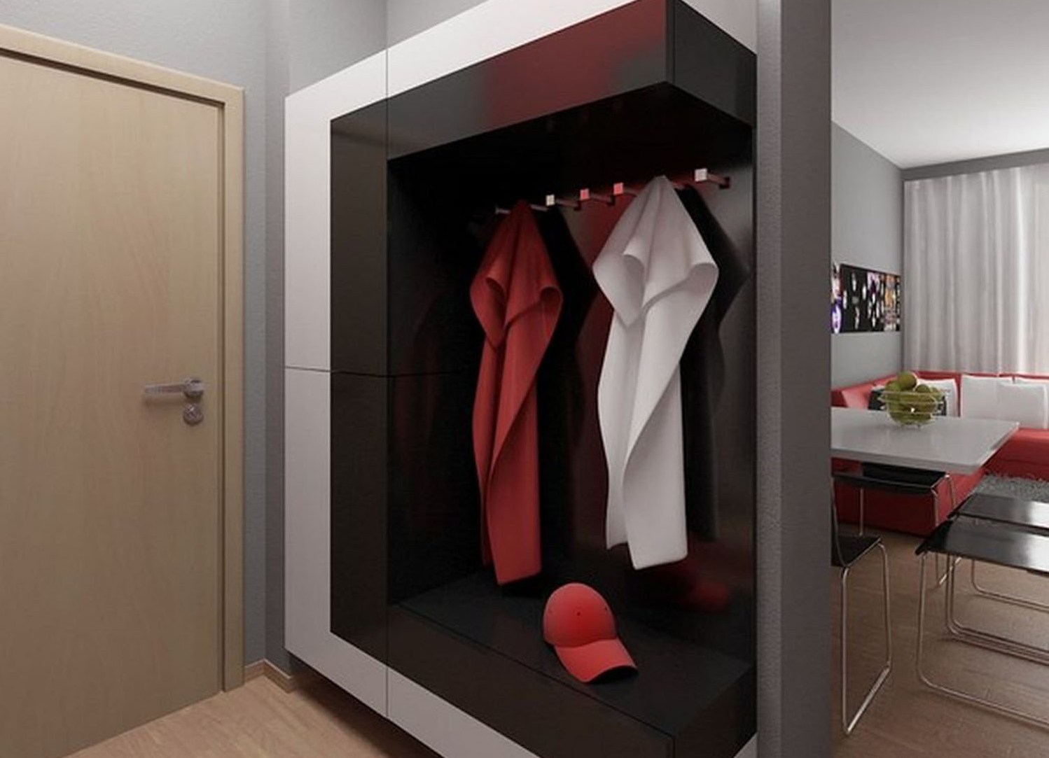 redevelopment of the hall in Khrushchev