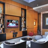 idées de design de pièce rectangulaire