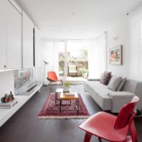 idées d'intérieur de pièce rectangulaire