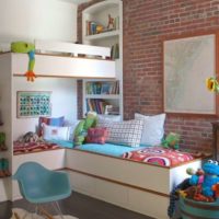 chambre d'enfants pour un garçon et une fille