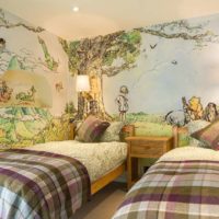 chambre d'enfants pour la conception de garçon et fille