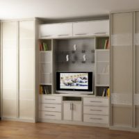 Large fitted wardrobe