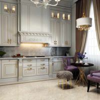 exemple d'un décor de fenêtre lumineux dans la photo de la cuisine