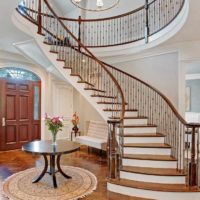 the idea of a beautiful style staircase in an honest house picture