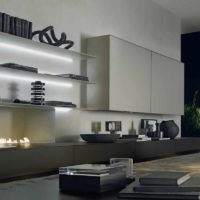 the idea of a beautiful design of photo shelves