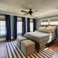 option pour une décoration lumineuse du style des murs dans la photo de la chambre