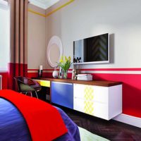 the idea of a beautiful interior room in the style of pop art picture