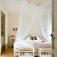 Décoration de chambre à coucher de style européen 12 m²