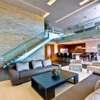 idea of a bright interior stairs in an honest house photo