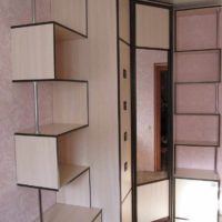 idea of a bright style of photo shelves