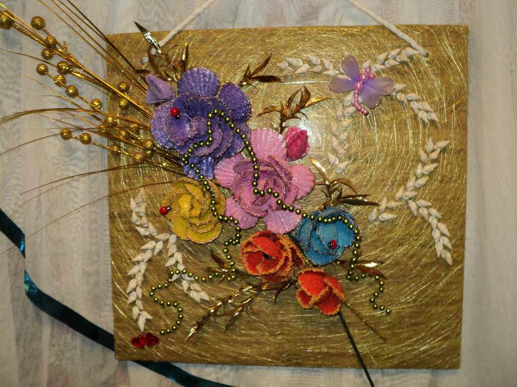 The idea of ​​a beautiful craft for apartment decor