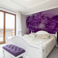option pour une belle décoration de la décoration murale dans la photo de la chambre