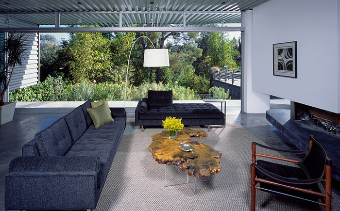 The interior of the men's living room in the spirit of the twentieth century