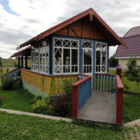 Conception de tonnelle de jardin fermée