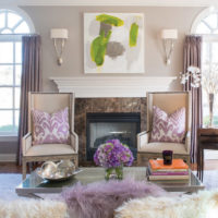 Des accents lumineux dans la conception d'un intérieur classique