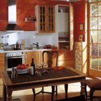 Armoire à gaz dans la cuisine d'une maison privée