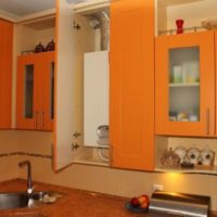 Mise en place d'un geyser dans une cuisine