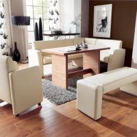 Mobilier de style contemporain