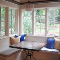 Table à manger forgée