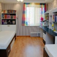 Children's bed with drawers