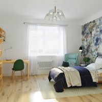 Design de chambre d'enfants de style scandinave