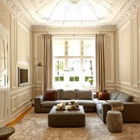 Plancher en bois clair