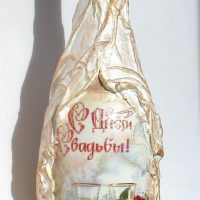 DIY champagne for a wedding