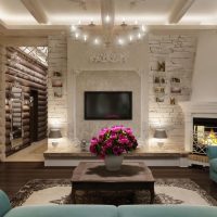 Fresh flowers on a coffee table