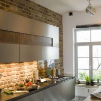 Illumination de la zone de travail de la cuisine