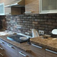 Tablier en pierre artificielle